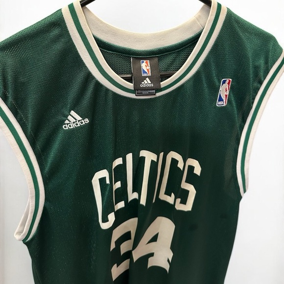 Adidas Paul Pierce Green Celtics Jersey Men’s Medium - Picture 3 of 7